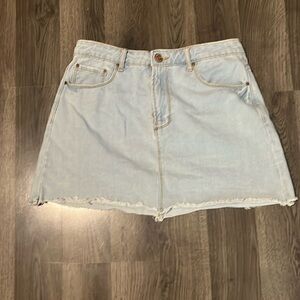 Forever 21 jean skirt